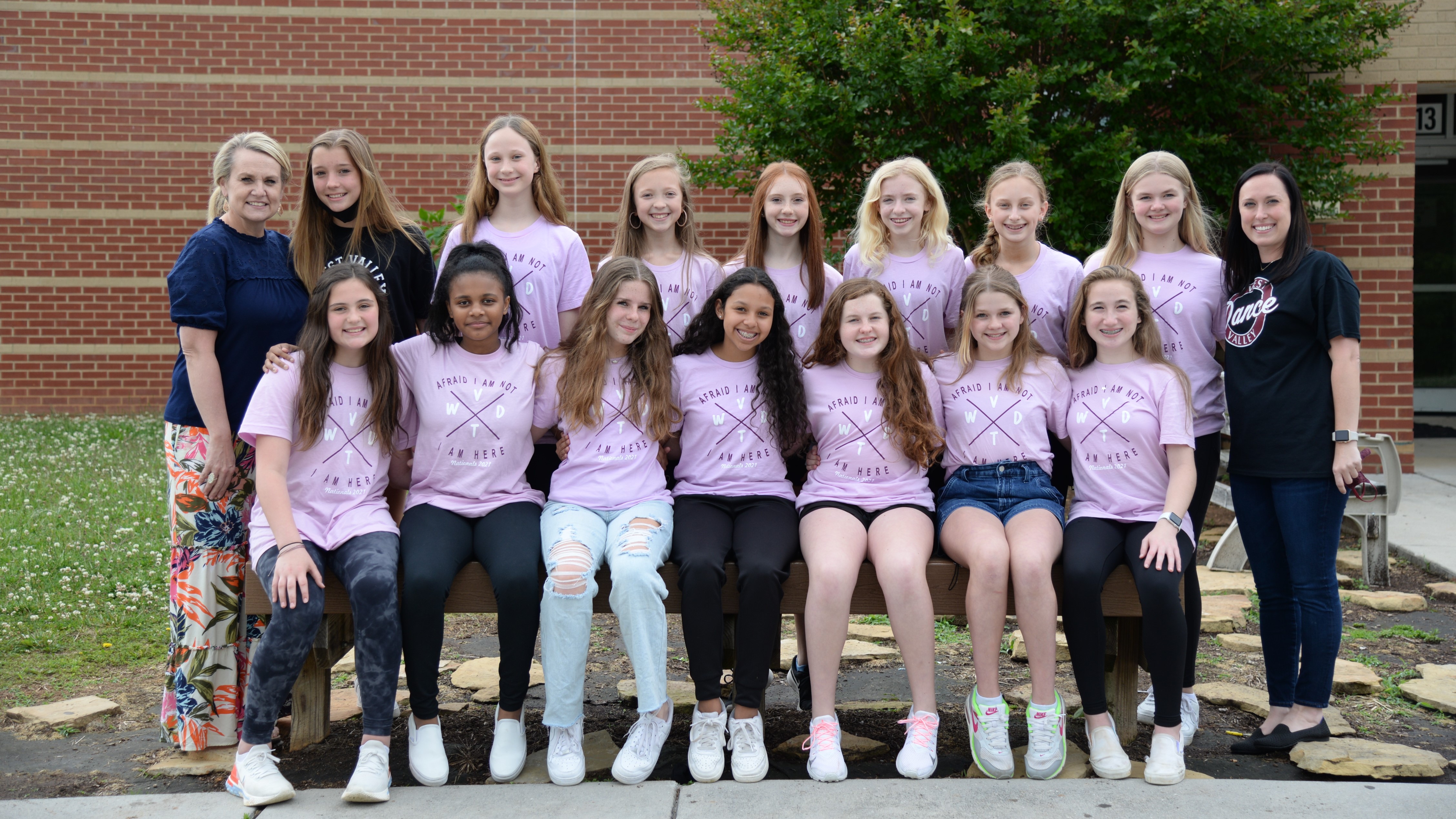 The dance team at West Valley Middle School won national titles in the Jazz and Pom categories at a competition last month.